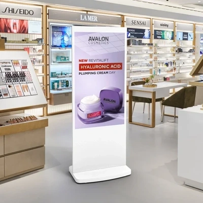  50inch - Freestanding - Digital - Display - Poster - White - Retail - Display