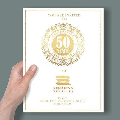  Metallic - Foil - Flyers