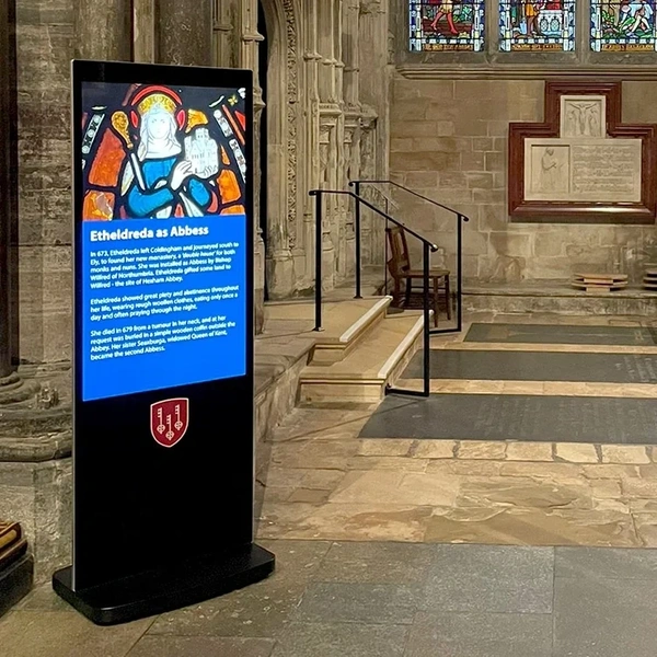  50inch - Freestanding - Digital - Display - Poster - Black - Event - Display