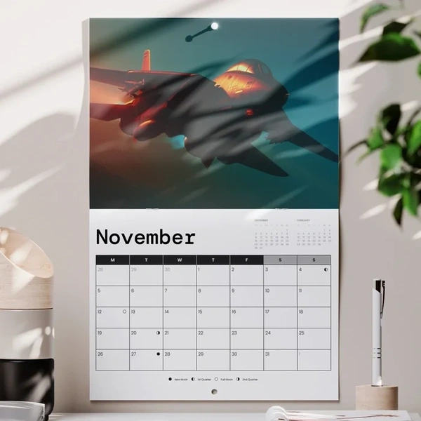  Drilled - Promotional - Calendars - A4