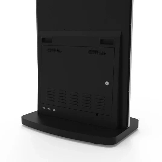  50inch - Freestanding - Digital - Display - Poster - Black - Reverse - Handles